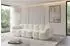 ALTDECOR Miko-S2 modulares 3-Sitzer Sofa, Bouclé, beige, 300x118x75cm (800001834015)
