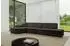 ALTDECOR ARRIO-L2 Ecksofa L-Form, 4-Sitzer, schwarz, Velvet (ARRIO-L2)
