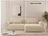 Mirjan24 Surles Cord Ecksofa L-Form mit Schlaffunktion, Bettkasten, beige (800001993114)