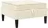 vidaXL Sofa-Hocker mit Stauraum, cremefarben, Samt (42027143)