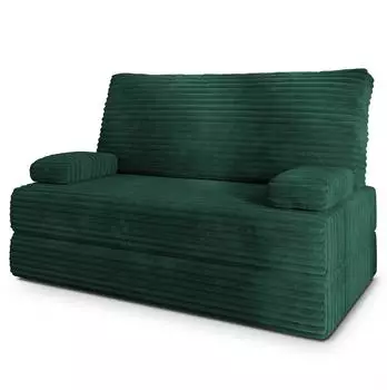 Masseno LADIA Schlafsofa Kordstoff gr&uuml;n (800001994067)