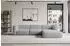 ALTDECOR MIRA-L2 Ecksofa L-Form hellgrau Bouclé 318x179x89cm