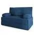Masseno LADIA Schlafsofa Kordstoff blau (800001993977)