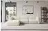 ALTDECOR MIRA-L2 Ecksofa L-Form Ottomane links, beige Bouclé, 318x179x89cm (800002004556)