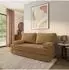 Masseno NIKSI Schlafsofa Schaumstoff Bucle-Stoff orange (QUELLE 17)