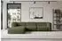 ALTDECOR MIRA-L2 Ecksofa L-Form Bouclé olivgrün (800002004466)