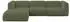 ALTDECOR MIRA-L2 Ecksofa L-Form Bouclé olivgrün (800002004466)