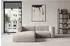 ALTDECOR MIRA-L1 Ecksofa L-Form Velours, beige, 227x179x89cm (800002003600)