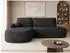 Mirjan24 Loridu O Ecksofa L-Form mit Schlaffunktion & Bettkasten, Chenille, anthrazit (800001992964)