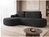 Mirjan24 Loridu O Ecksofa L-Form mit Schlaffunktion & Bettkasten, Chenille, anthrazit (800001992964)