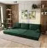 Masseno ANKO modulares Ecksofa mit Schlaffunktion, grün, L-Form 270x160cm (800001994039)