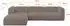 ALTDECOR MIRA-L2 Ecksofa L-Form Bouclé dunkelbraun (800002004438)