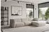 ALTDECOR MIRA-L1 Ecksofa L-Form Velours, beige, 227x179x89cm (800002004691)