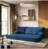 Masseno NOTIA Ecksofa mit Schlaffunktion, Kordstoff, blau (800001993889)