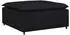vidaXL Modulares Sofa Fußhocker-Modul 100 x 100 x 48 cm schwarz (4104479)