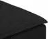 vidaXL Modulares Sofa Fußhocker-Modul 100 x 100 x 48 cm schwarz (4104479)