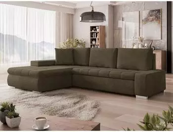 Mirjan24 Orkan Mini Ecksofa L-Form mit Schlaffunktion und Bettkasten (800001367840)