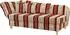 Max Winzer Selma Recamiere mit Armteil links klappbar, Chenille, rot (Selma)