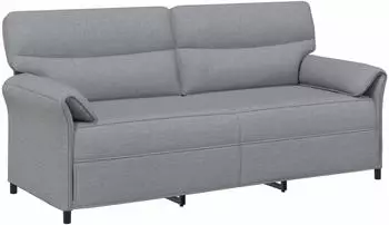 vidaXL Sofa 100% Polyester, Metallrahmen (42033911)