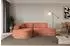 ALTDECOR MARI-L1-v1 Ecksofa L-Form, Velours, 243x171x83cm (800001931737)