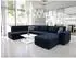 Mirjan24 Niko Bis Premium Ecksofa U-Form mit Schlaffunktion (800001165868)