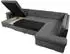 Mirjan24 Niko Bis Premium Ecksofa U-Form mit Schlaffunktion (800001165868)