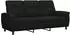 vidaXL Sofa schwarz 214x90x95cm Stoff (42040966)