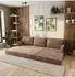 Masseno ANKO modulares Ecksofa mit Schlaffunktion, beige, L-Form 270x160cm (800001994055)