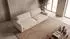 Kawola MARLIN 3-Sitzer Sofa Bouclé beige (800002047838)