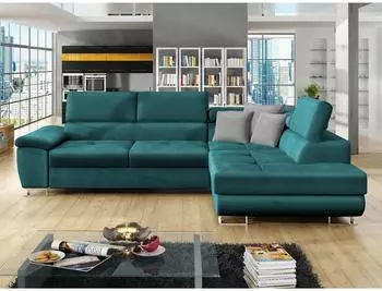 Mirjan24 Cotere Ecksofa L-Form mit Schlaffunktion und Bettkasten (800000671654)