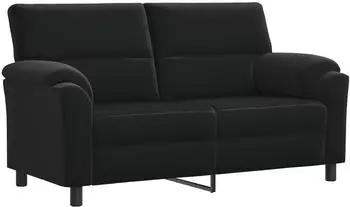 vidaXL Sofa schwarz 174x85x93cm Samt