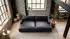 Kawola MARLIN Big-Sofa Lederfaserstoff schwarz (800002047816)
