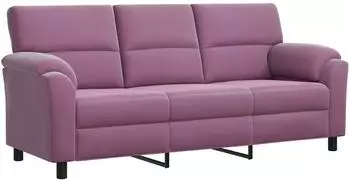 vidaXL Sofa violett 214x85x93cm Samt