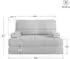 Masseno KESTE Schlafsofa Bouclé-Stoff hellgrau (800001993763)