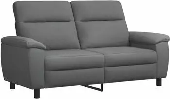 vidaXL Sofa dunkelgrau 178x90x95cm Stoff