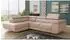 Sofnet Caris Ecksofa Cord, Schlaffunktion, Bettkasten, Ottomane links, rosa (Poso 052)