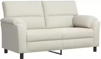 vidaXL Sofa cremefarben 174x85x93cm Samt
