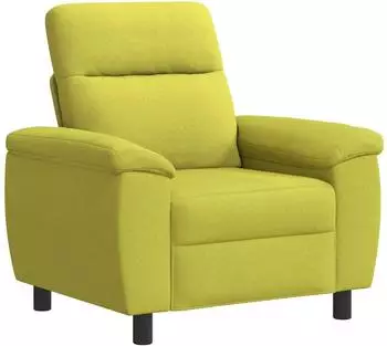 vidaXL Sofa hellgr&uuml;n, Stoff, 95x90x95cm