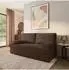 Masseno SILAR Schlafsofa Kordstoff braun (POSO 06)