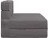 vidaXL Klappsofa Bett hellgrau Stoff 190x70cm