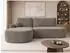 Mirjan24 Loridu O Premium Ecksofa L-Form mit Schlaffunktion & Bettkasten, links, braun (800002079858)