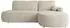 Mirjan24 Loridu O Premium Ecksofa L-Form mit Schlaffunktion & Bettkasten, beige, 274x174cm (800002079920)