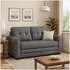 HTI-Living Azaria 2-Sitzer Dunkelgrau Schlafsofa ab 189,99€