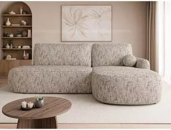 Mirjan24 Loridu O Premium Ecksofa L-Form mit Schlaffunktion und Bettkasten, 274x174cm (800002079926)