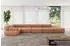 ALTDECOR Felto-L3 Ecksofa L-Form Velours apricot 475x190x70cm (800001554926)
