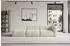 ALTDECOR MIRA-S3 modulares Ecksofa mit Ottomane rechts, Cord, creme, 296x89x70cm (800002003552)