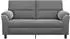 vidaXL Sofa dunkelgrau, Samt, 174x85x93cm