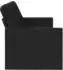 vidaXL 3-Sitzer Sofa schwarz, Stoff, 220x81x82cm