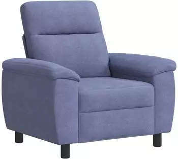 vidaXL Sessel Stoff, jeansblau, 95&times;90&times;95cm
