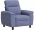 vidaXL Sessel Stoff, jeansblau, 95×90×95cm